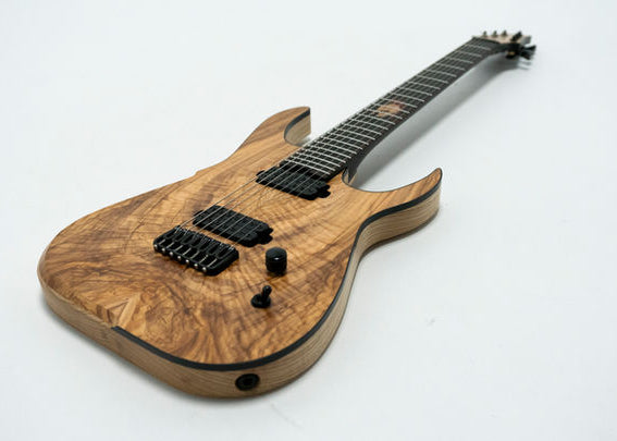 Dennison electric guitar on a white background