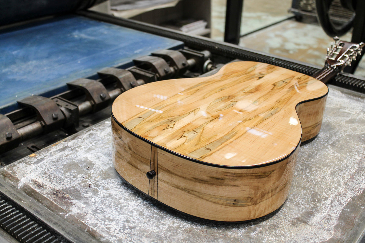 Leddington Guitars - Western Red Cedar, Ambrosia Maple Shade Top Model-1