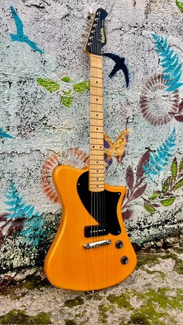 West Valley Hand made guitar Indiana Jnr in TV Yellow