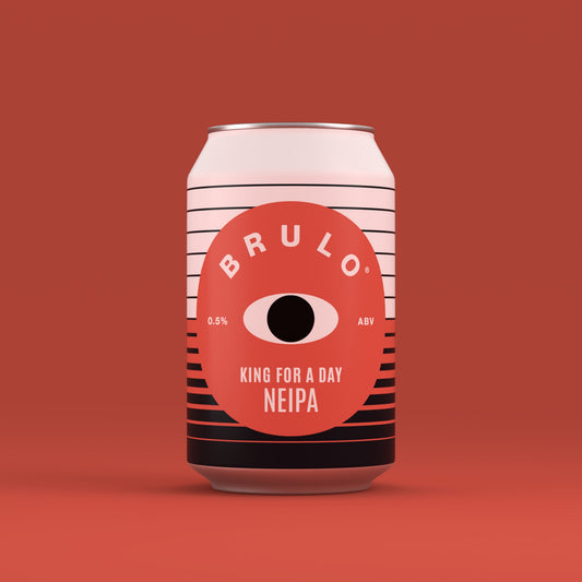 BRULO King For A Day NEIPA 330ml (Alcohol Free)