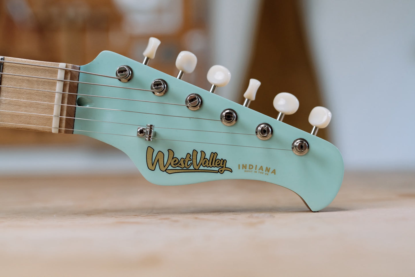 West Valley Guitars Indiana Classic - Surf Green and Walnut