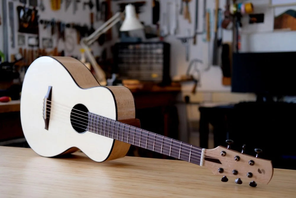 Swannell Guitars - European Spruce and Birds Eye Maple Parlour