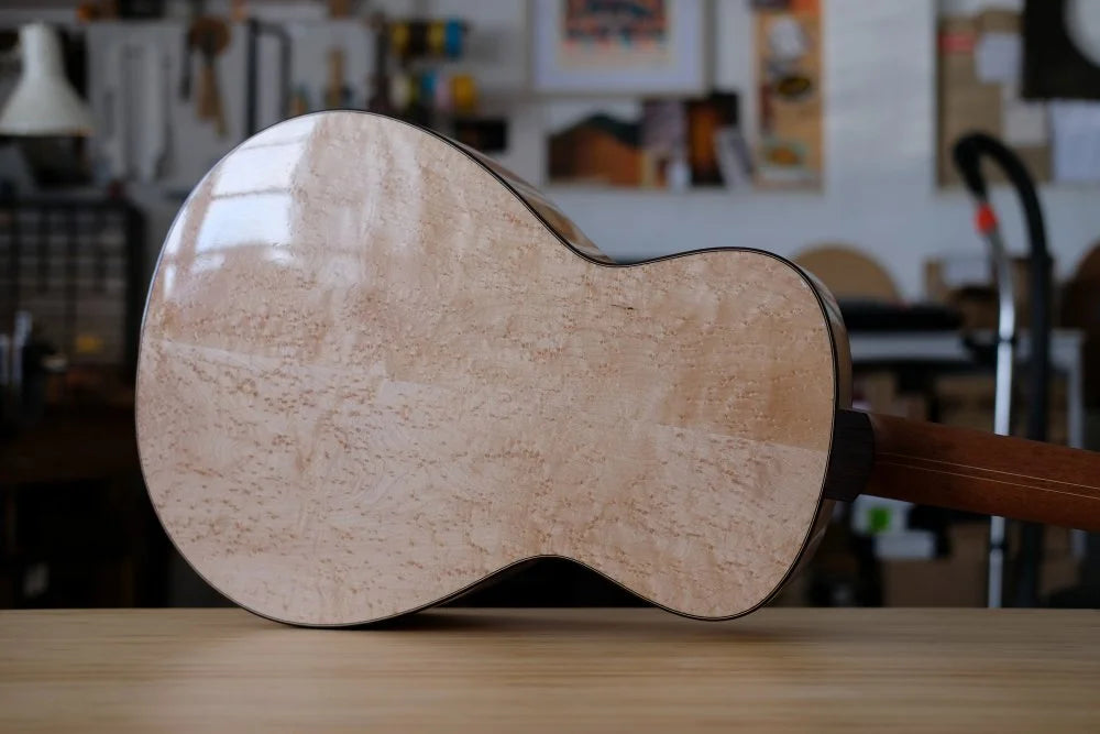 Swannell Guitars - European Spruce and Birds Eye Maple Parlour