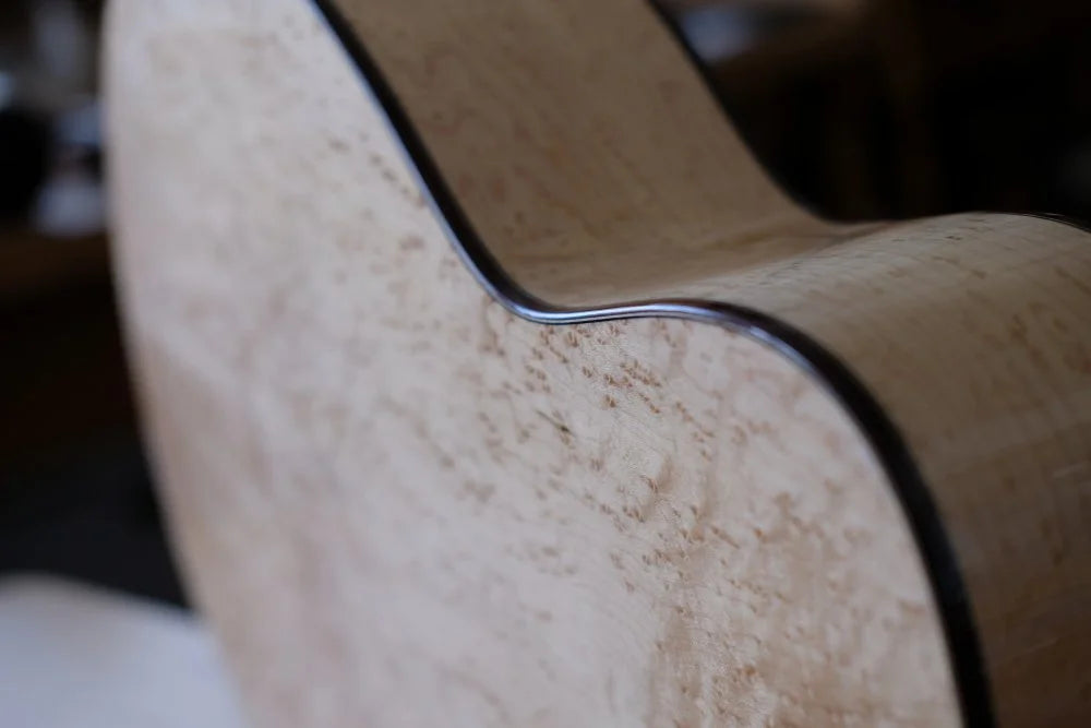 Swannell Guitars - European Spruce and Birds Eye Maple Parlour