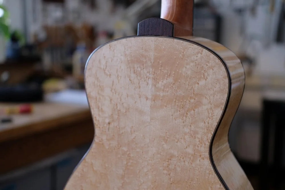 Swannell Guitars - European Spruce and Birds Eye Maple Parlour