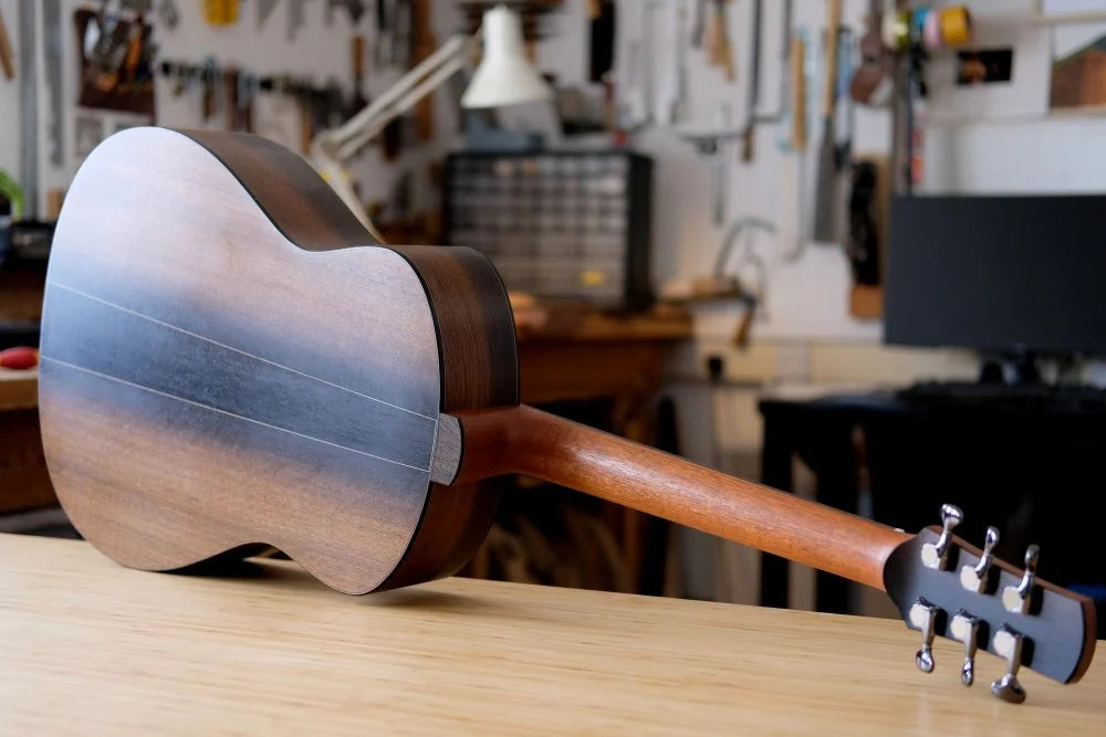 MD Model European Spruce and Bog Oak Back and sides - Swannell Guitars