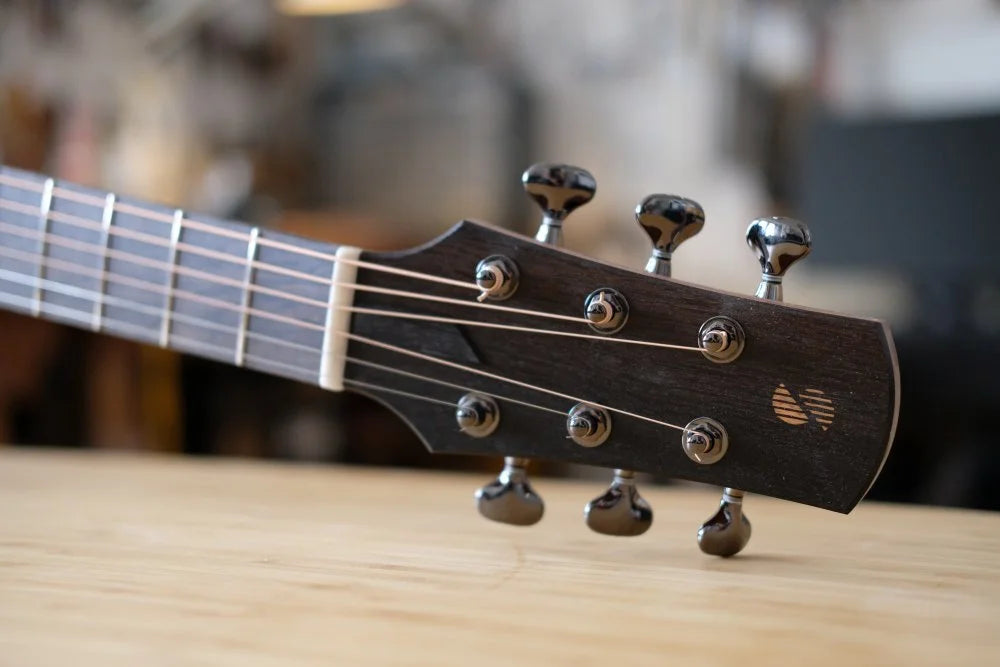 MD Model European Spruce and Bog Oak Back and sides - Swannell Guitars