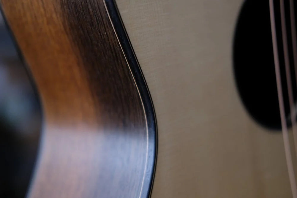 MD Model European Spruce and Bog Oak Back and sides - Swannell Guitars