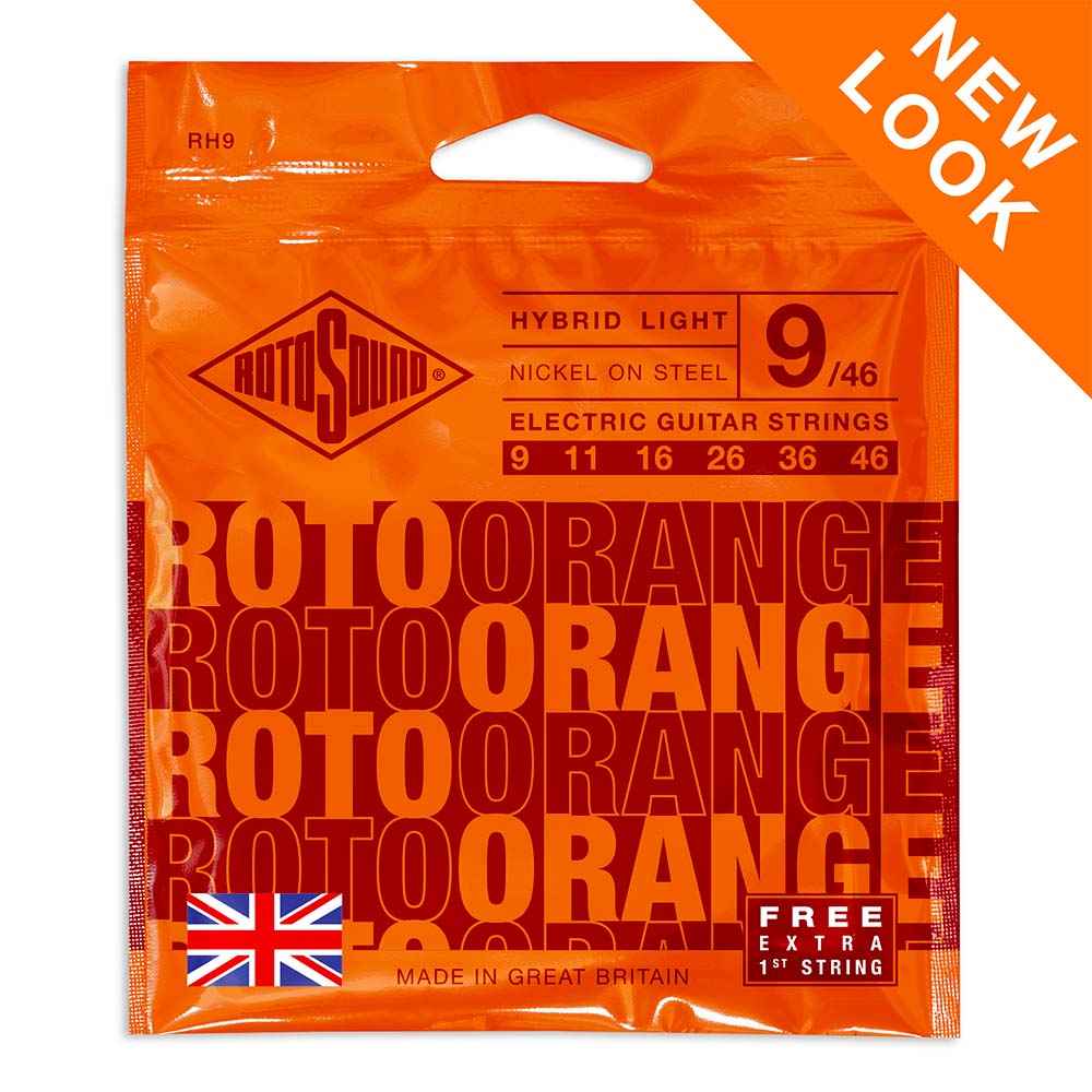 Rotosound Roto Orange (9-46) Hybrid Electric Guitar Strings