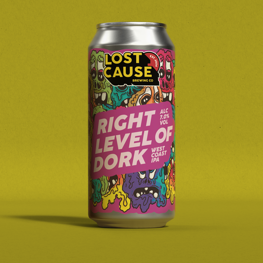 Lost Cause Right Level of Dork IPA 440ml