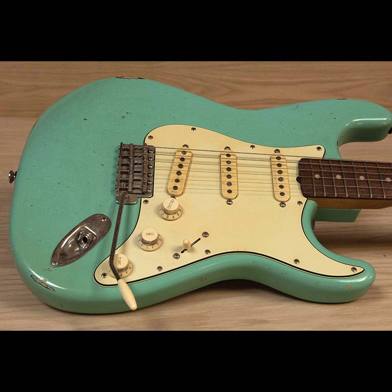 Mike Hobbs Guitars Handmade S-Style - Seafoam Green