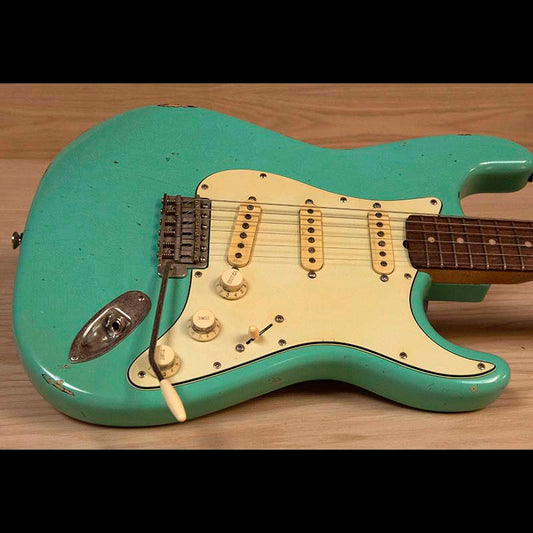 Mike Hobbs Guitars Handmade S-Style - Seafoam Green