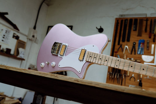 West Valley Guitars Indiana Baritone - Burgundy Mist